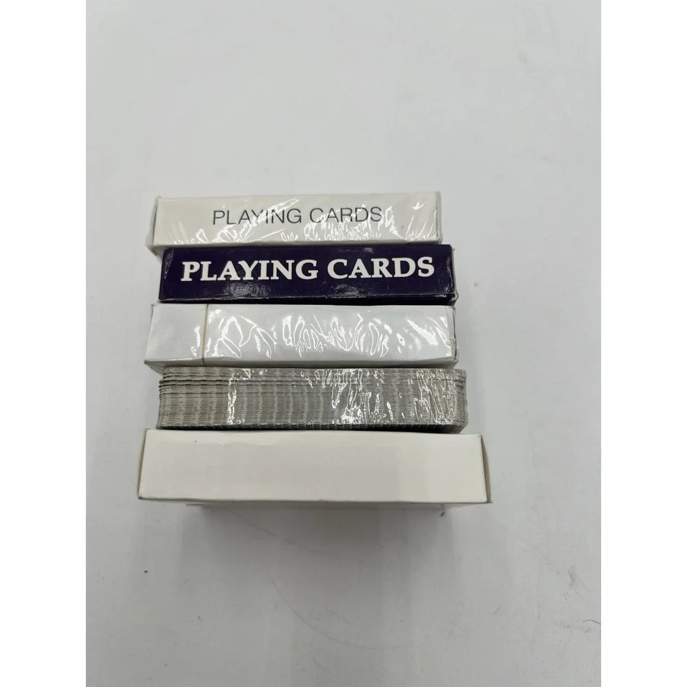 Lot of 5 Advertising Playing Card Decks Carnival Jeep Harrah's Cherokee